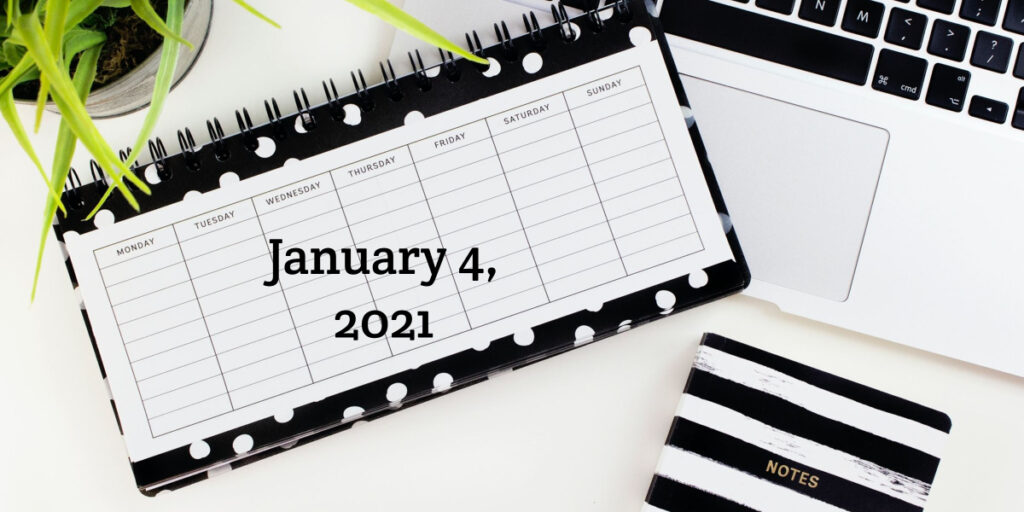 Daily blog post for January 4, 2021