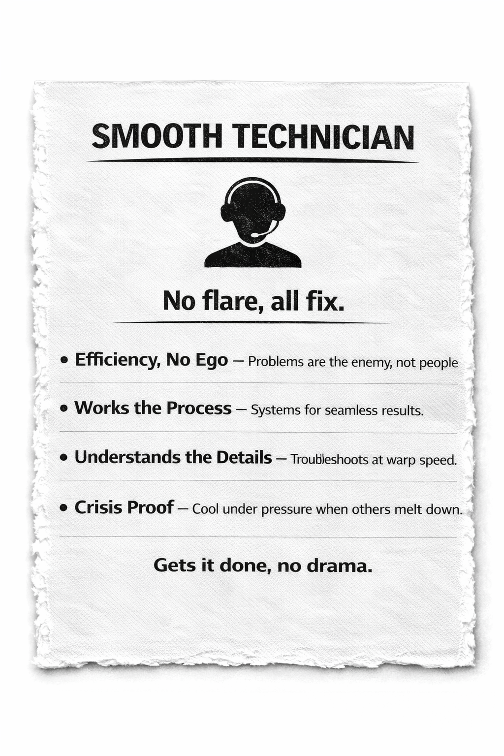 Smooth Technician Authority Style