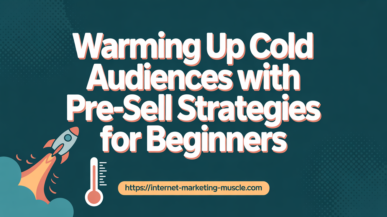 warming up cold audiences pre sell
